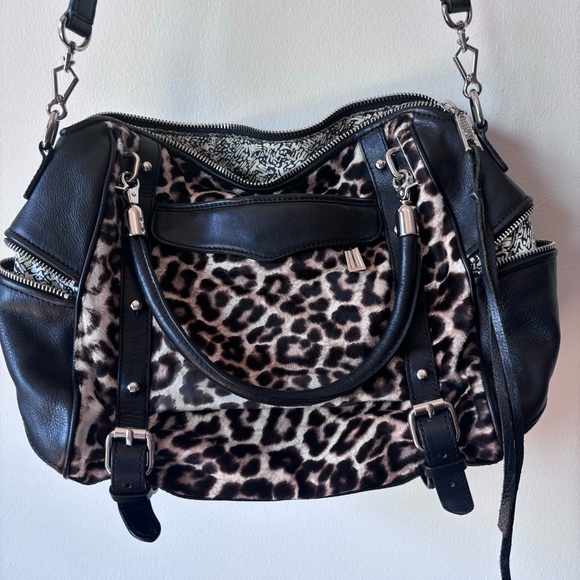 EUC Rebecca Minkoff Cupid Bag in Snowleopard - Picture 1 of 10